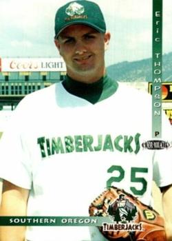 1998 Grandstand Southern Oregon Timberjacks #NNO Eric Thompson Front