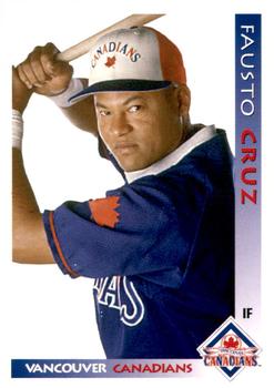 1998 Grandstand Vancouver Canadians #NNO Fausto Cruz Front