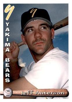 1998 Grandstand Yakima Bears #NNO Jeff Auterson Front