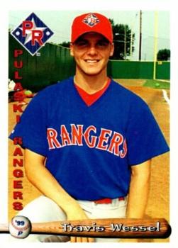 1999 Grandstand Pulaski Rangers #NNO Travis Wessel Front