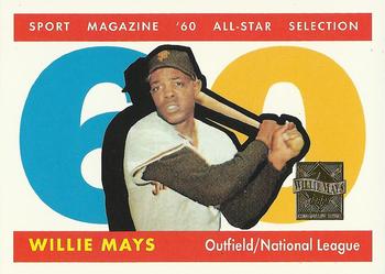 1997 Topps - Willie Mays Commemorative Reprints #13 Willie Mays Front
