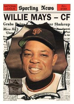 1997 Topps - Willie Mays Commemorative Reprints #15 Willie Mays Front