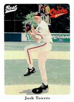 1996 Best Bluefield Orioles #29 Josh Towers Front