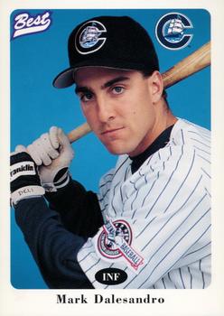 1996 Best Columbus Clippers #8 Mark Dalesandro Front