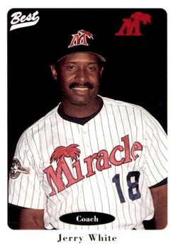 1996 Best Fort Myers Miracle #2 Jerry White Front