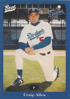 1996 Best Great Falls Dodgers #2 Craig Allen Front