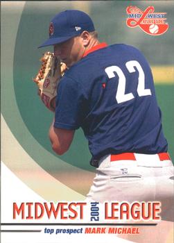 2004 Grandstand Midwest League Top Prospects #NNO Mark Michael Front