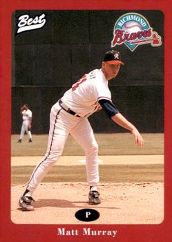1996 Best Richmond Braves Update #19 Matt Murray Front