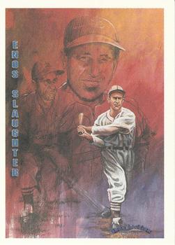1993 Ted Williams - Gene Locklear Collection #LC7 Enos Slaughter Front