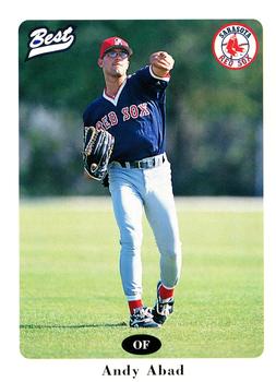 1996 Best Sarasota Red Sox #5 Andy Abad Front