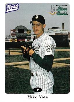 1996 Best South Bend Silver Hawks #27 Mike Vota Front
