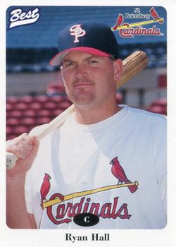 1996 Best St. Petersburg Cardinals #11 Ryan Hall Front