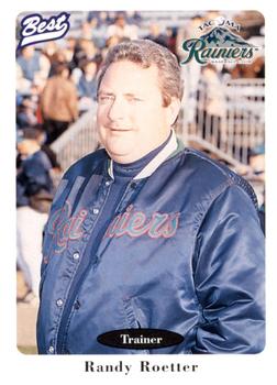 1996 Best Tacoma Rainiers #4 Randy Roetter Front