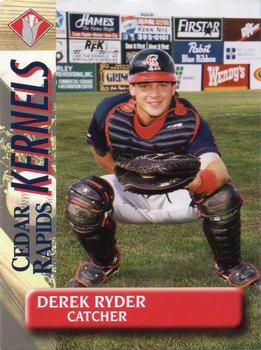 1996 Cedar Rapids Kernels #NNO Derek Ryder Front