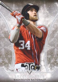 2015 Topps Triple Threads #38 Bryce Harper Front