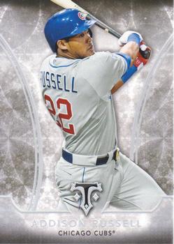 2015 Topps Triple Threads #86 Addison Russell Front