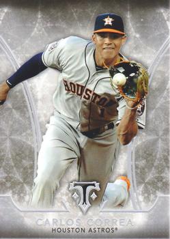 2015 Topps Triple Threads #94 Carlos Correa Front