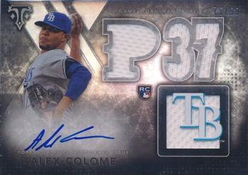 2015 Topps Triple Threads #168 Alex Colome Front
