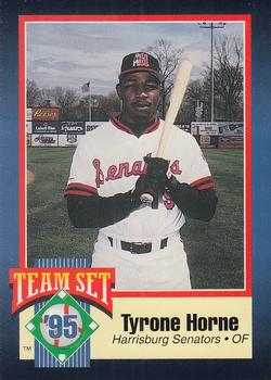 1995 Harrisburg Senators #19 Tyrone Horne Front