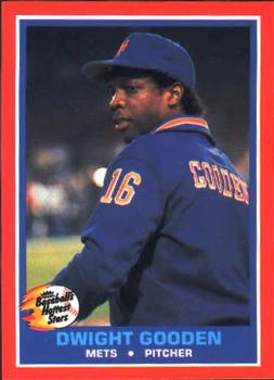 1987 Fleer Baseball's Hottest Stars #18 Dwight Gooden Front