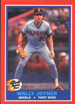 1987 Fleer Baseball's Hottest Stars #25 Wally Joyner Front