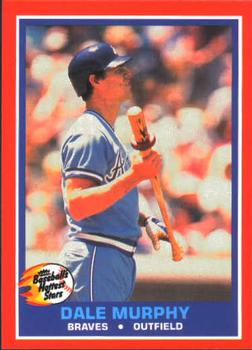 1987 Fleer Baseball's Hottest Stars #28 Dale Murphy Front