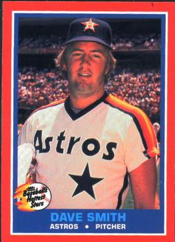 1987 Fleer Baseball's Hottest Stars #38 Dave Smith Front