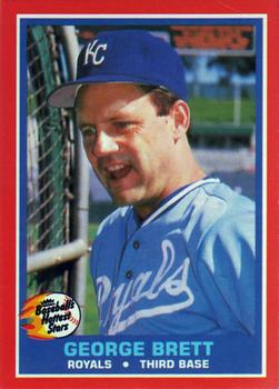 1987 Fleer Baseball's Hottest Stars #6 George Brett Front