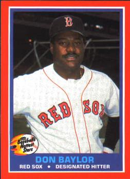 1987 Fleer Baseball's Hottest Stars #4 Don Baylor Front