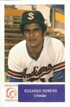 1978 Cramer Spokane Indians #NNO Edgardo Romero Front