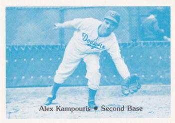 1978 TCMA 1941 Brooklyn Dodgers #25 Alex Kampouris Front