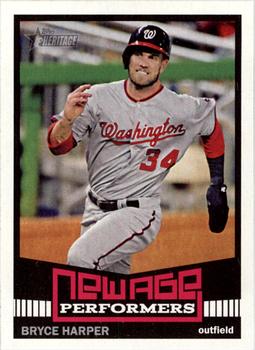 2015 Topps Heritage - New Age Performers #NAP-6 Bryce Harper Front
