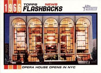 2015 Topps Heritage - News Flashbacks #NF-4 Metropolitan Opera House Front