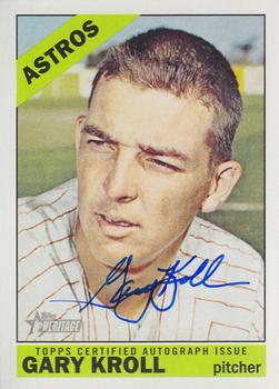 2015 Topps Heritage - Real One Autographs #ROA-GK Gary Kroll Front
