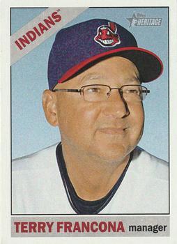 2015 Topps Heritage - Gum Stained Backs #183 Terry Francona Front