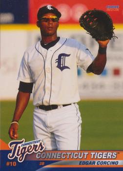 2012 Choice Connecticut Tigers #09 Edgar Corcino Front