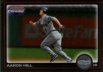 2010 Bowman Chrome #130 Aaron Hill  Front