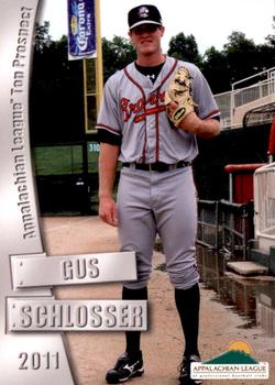 2011 Grandstand Appalachian League Top Prospects #NNO Gus Schlosser Front