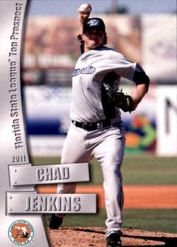 2011 Grandstand Florida State League Top Prospects #NNO Chad Jenkins Front