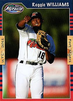 2011 Grandstand Fort Myers Miracle #NNO Reggie Williams Front