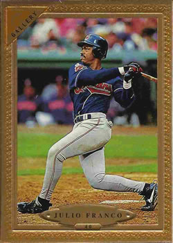 1997 Topps Gallery #40 Julio Franco Front