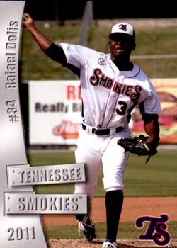 2011 Grandstand Tennessee Smokies #NNO Rafael Dolis Front