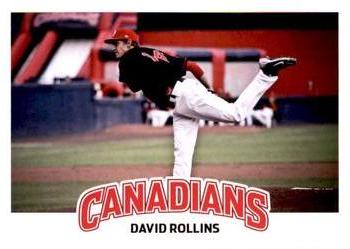 2011 Grandstand Vancouver Canadians #NNO David Rollins Front