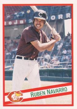 1992 Liga Mexicana de Beisbol #21 Ruben Navarro Front