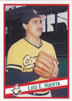 1992 Liga Mexicana de Beisbol #139 Luis E. Huerta Front