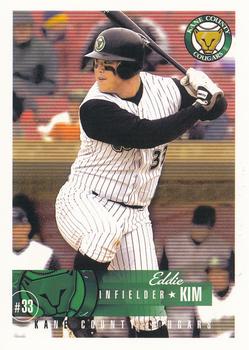 2004 Grandstand Kane County Cougars #NNO Eddie Kim Front
