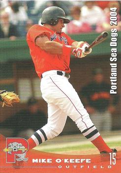 2004 Grandstand Portland Sea Dogs #NNO Mike O'Keefe Front