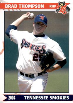 2004 Grandstand Tennessee Smokies #NNO Brad Thompson Front
