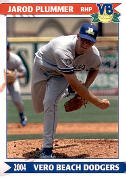 2004 Grandstand Vero Beach Dodgers #NNO Jarod Plummer Front