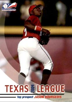 2004 Grandstand Texas League Top Prospects #NNO Jason Bourgeois Front